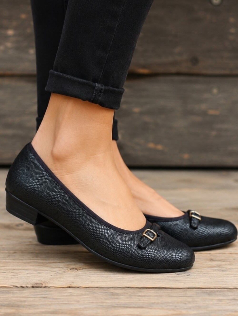 Clarks Artisan Caswell Genoa 90s Preppy Minimalist Mary Jane Comfort Flats 8N
